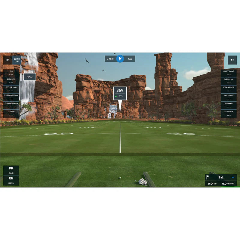 GSPro Golf Simulator Software driving range