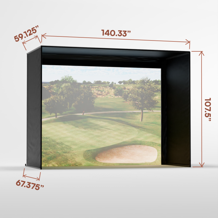 DIY 8.5' x 11.5' Enclosure with Impact Screen