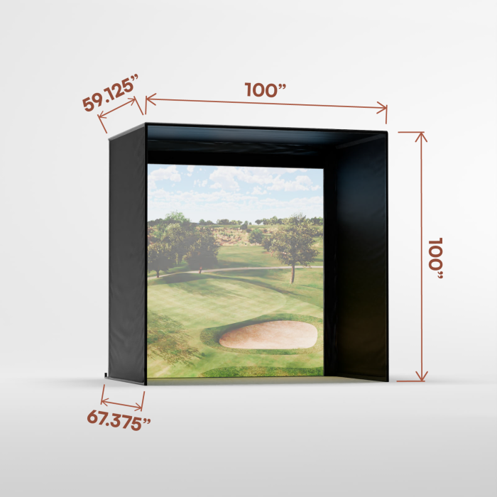 DIY 8' x 8' Enclosure with Impact Screen