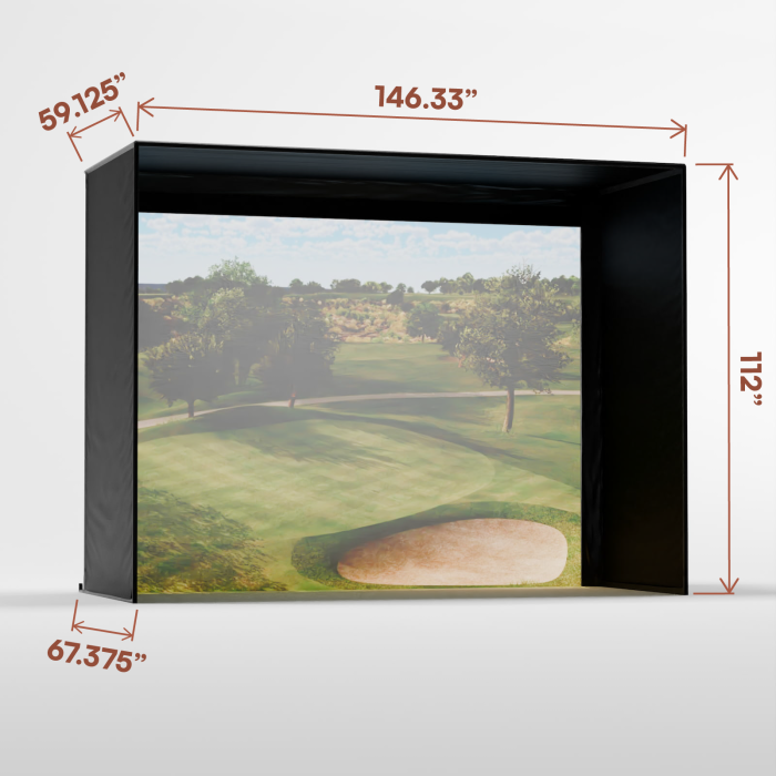 DIY 9' x 12' Enclosure with Impact Screen