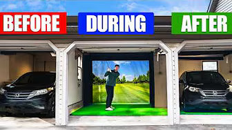 The SportScreen Vanish Series Retractable Golf Enclosure