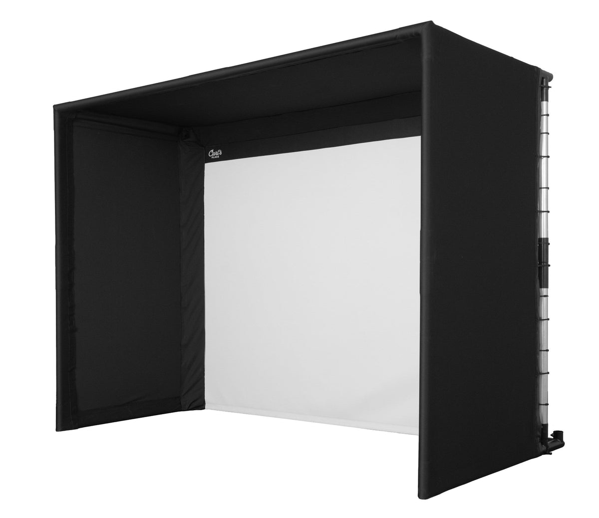 Carl's PRO enclosure angled view - 8 foot depth