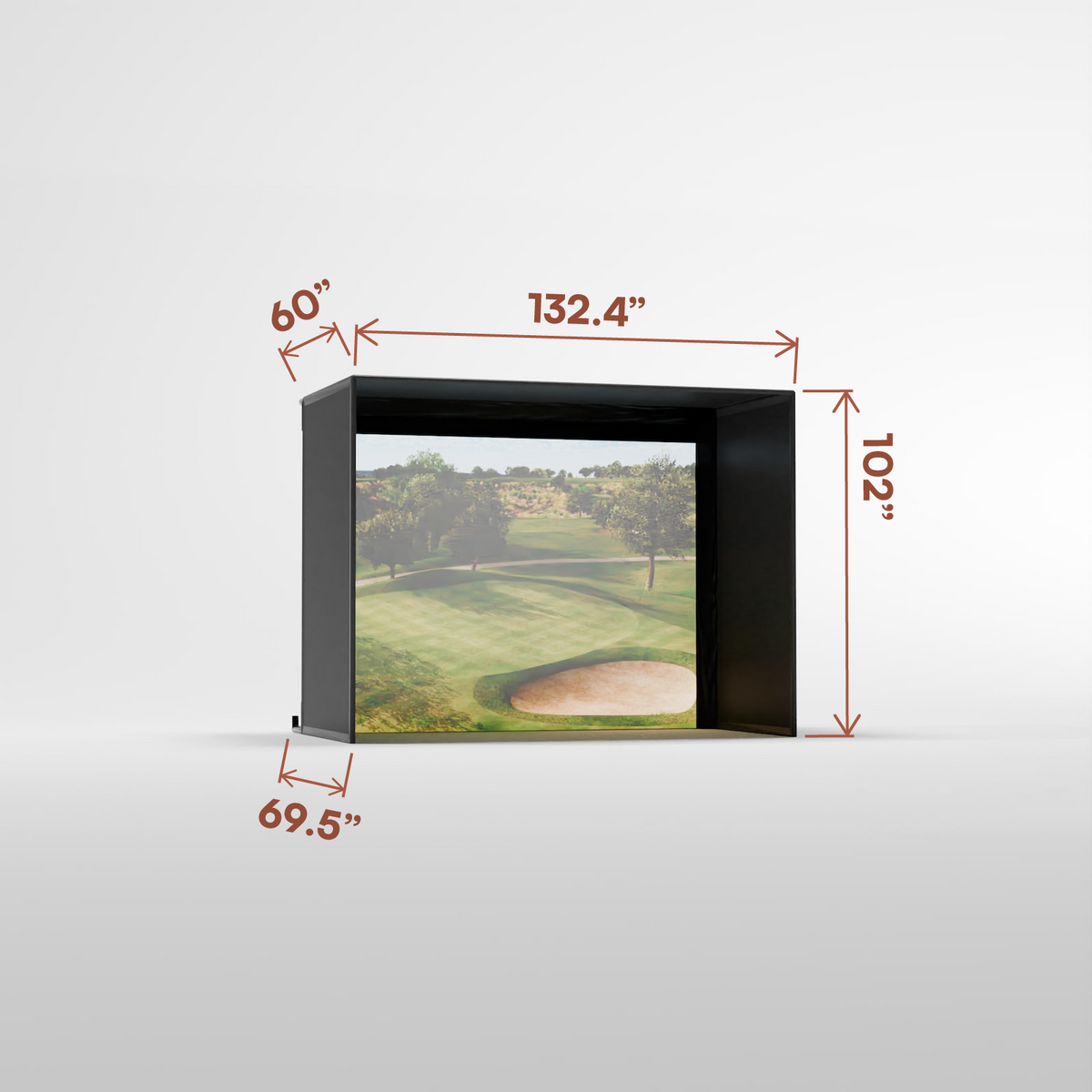 Carl's PRO enclosure dimensions - 5 foot depth